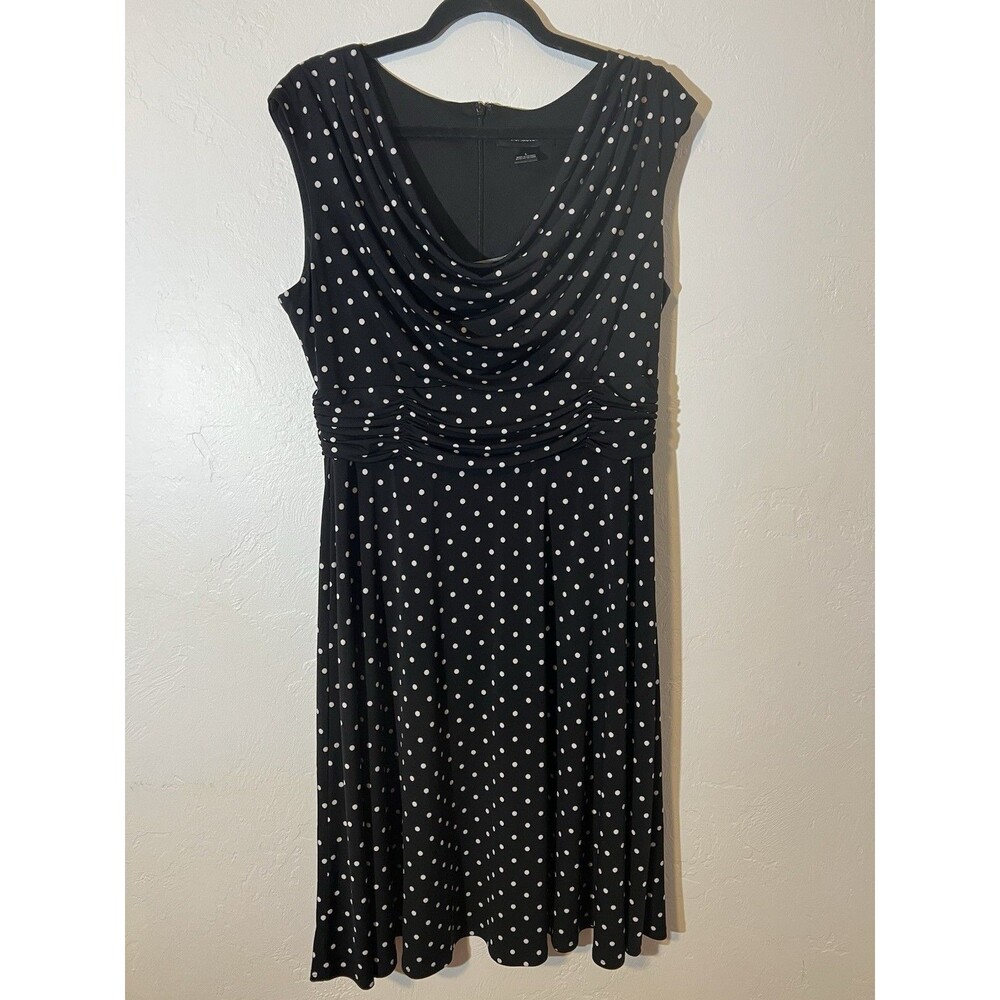 Vintage y2k early 2000s Siena Studio cowl neck dress